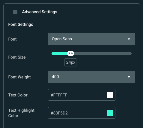 streamlabs desktop game pulse widget advanced settings